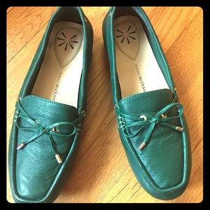 Isaac Mizrahi leather loafers